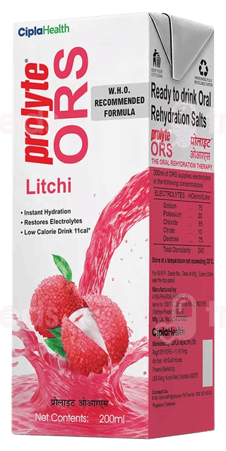 Prolyte Ors Litchi Flavour Ready To Drink 200Ml
