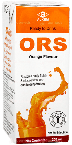 Alkem Ors Orange Flavour Ready To Drink 200ml