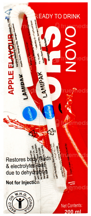 Alkems Ors Novo Apple Flavour Tetrapack 200Ml
