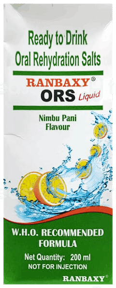 Ranbaxy Ors Nimbu Pani Flavour Liquid 200Ml