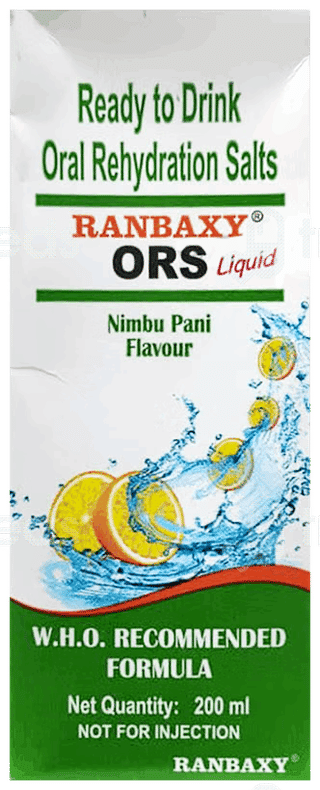 Ranbaxy Ors Nimbu Pani Flavour Liquid 200Ml