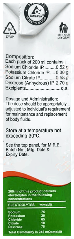 Ranbaxy Ors Nimbu Pani Flavour Liquid 200Ml