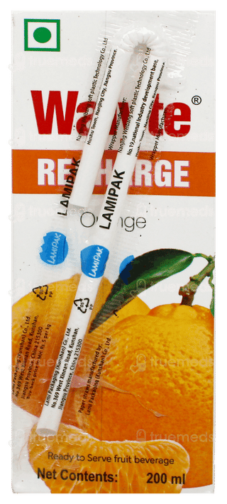 Walyte Recharge Orange Ready To Serve 200Ml