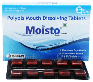 Moisto No Sugar Added Tablet 10