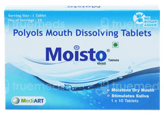 Moisto No Sugar Added Tablet 10