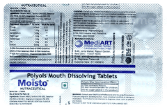 Moisto No Sugar Added Tablet 10
