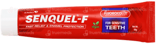 Senquel F Fast Relief And Enamel Protection Toothpaste 50gm