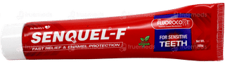 Senquel F + Fast Relief And Enamel Protection Toothpaste 100Gm