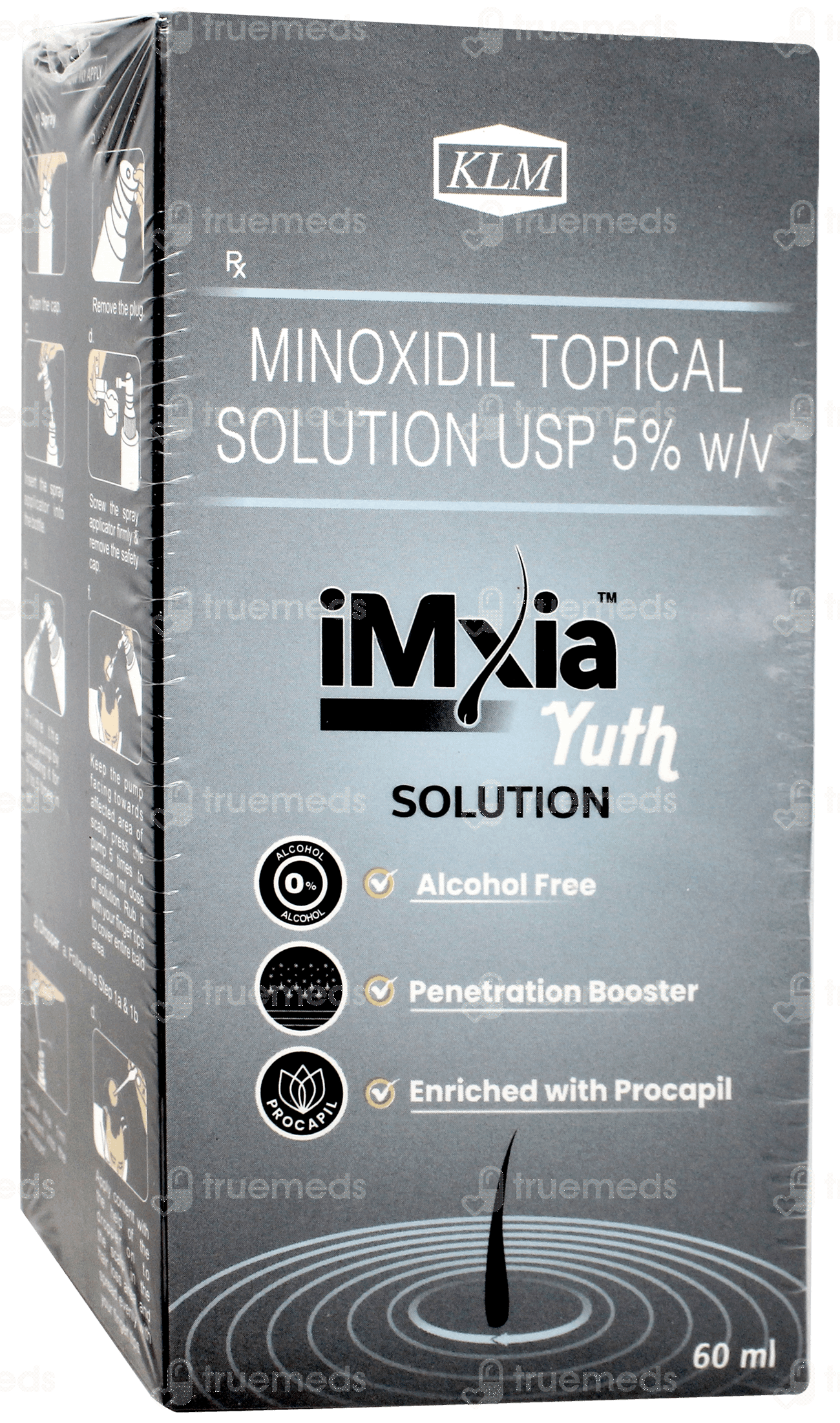 Imxia Imxia Yuth Topical Solution 60ml - Uses, Side Effects, Dosage, Price ...