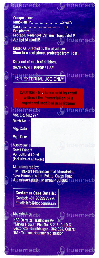 Minfin Nx 5% Solution 60ml