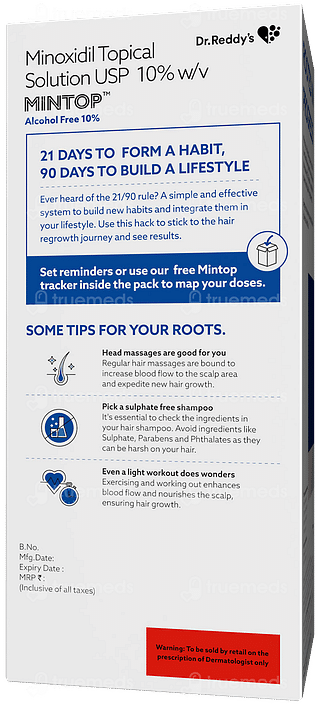 Mintop Alcohol Free 10% Solution 60ml