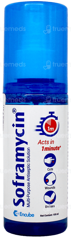 Soframycin Multi Purpose Antiseptic Solution 100Ml