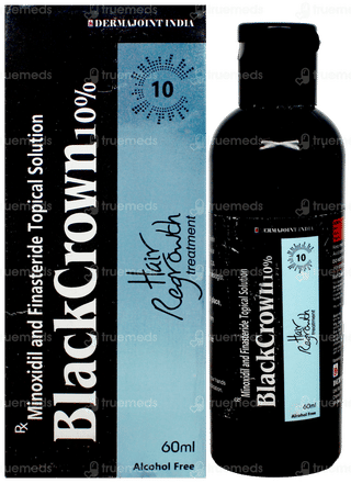 Blackcrown 10% Alcohol Free Solution 60Ml