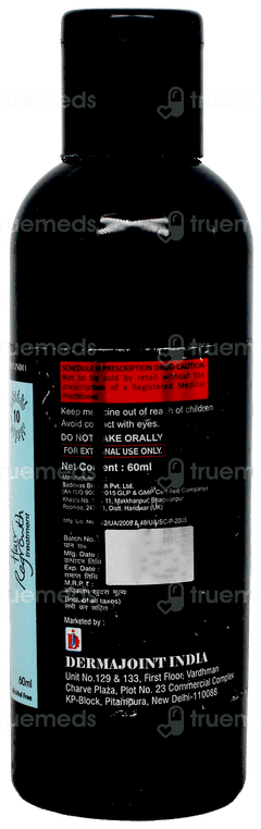 Blackcrown 10% Alcohol Free Solution 60Ml Blackcrown 10% Alcohol Free Solution 60Ml