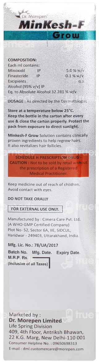 Minkesh F Grow Solution 60Ml