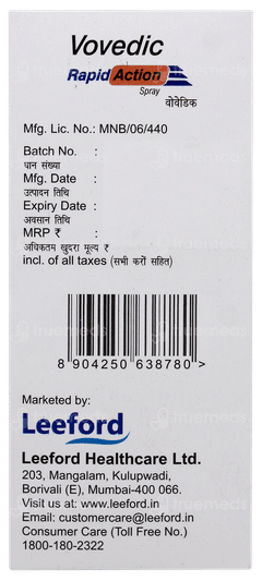 Vovedic Rapid Action Spray 30ml
