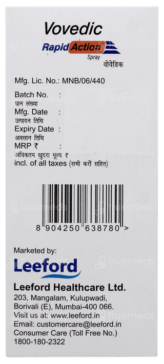 Vovedic Rapid Action Spray 30ml