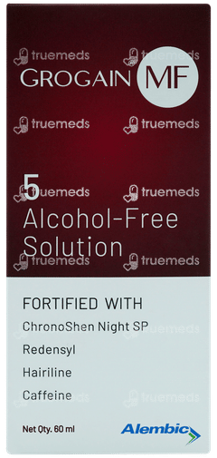 Grogain Mf 5 Alcohol Free Solution 60ml