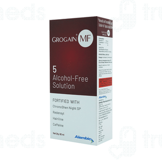 Grogain Mf 5 Alcohol Free Solution 60ml