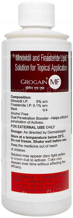 Grogain Mf 5 Alcohol Free Solution 60Ml