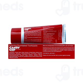 Candy Cop Bubblegum Flavour Foaming Fluoridated Toothpaste 70gm