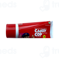 Candy Cop Bubblegum Flavour Foaming Fluoridated Toothpaste 70gm