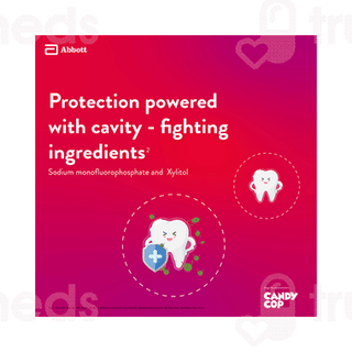 Candy Cop Bubblegum Flavour Foaming Fluoridated Toothpaste 70gm