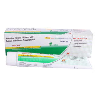 Denoral Fresh Mint Toothpaste 70Gm
