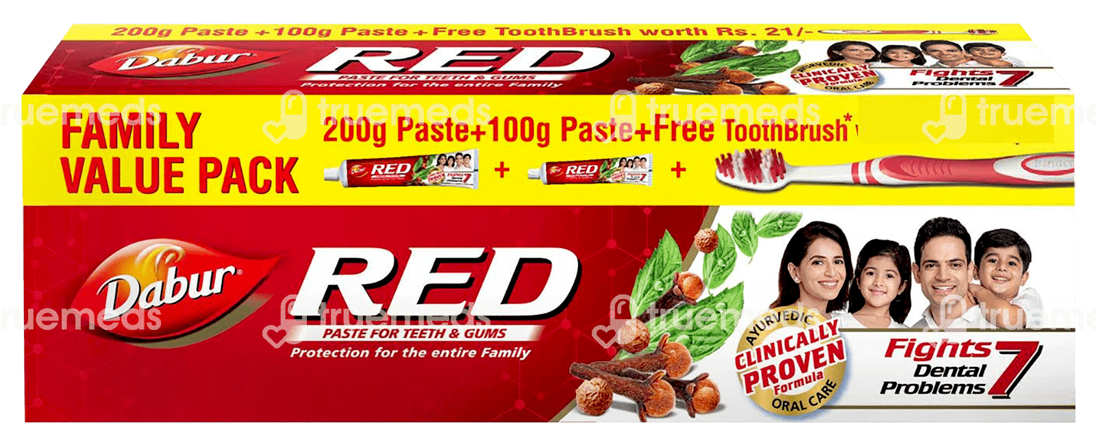 Dabur Red Toothpaste 300 Gm Uses, Side Effects, Dosage, Price Truemeds