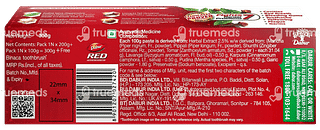 Dabur Red Toothpaste 200gm + 100gm + Free Toothbrush