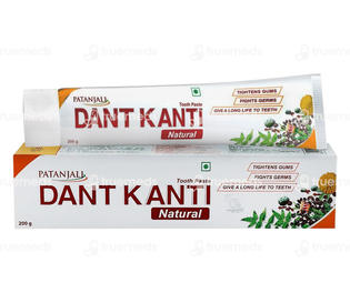 Patanjali Ayurveda Dant Kanti Natural Toothpaste 200 Gm - Uses, Side ...