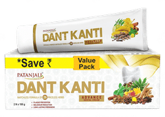 Patanjali Dant Kanti Advanced 100Gm Pack Of 2 Dental Cream