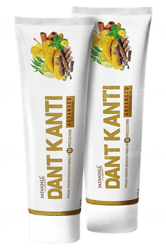 Patanjali Dant Kanti Advanced 100Gm Pack Of 2 Dental Cream