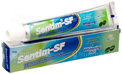 Sentim Sf Whitening Effect Cool Mint Toothpaste 50Gm Sentim Sf Whitening Effect Cool Mint Toothpaste 50Gm