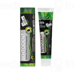 Bentodent Earthy Natural Premium Mint With Activated Charcoal Toothpaste 100 Gm