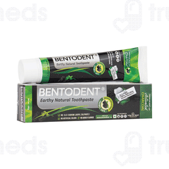Bentodent Earthy Natural Premium Mint With Activated Charcoal Toothpaste 100 Gm