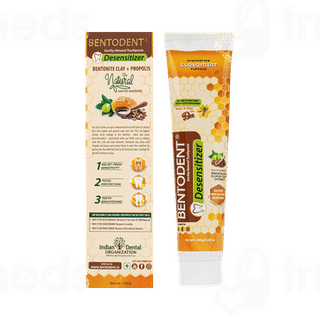 Bentodent Earthy Natural Toothpaste Desensitizer Clovomint 100 Gm
