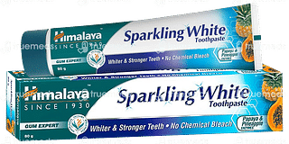 Himalaya Sparkling White Toothpaste 80 GM