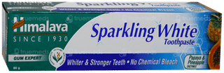 Himalaya Sparkling White Toothpaste 80Gm