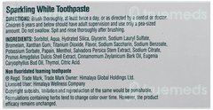 Himalaya Sparkling White Toothpaste 80Gm