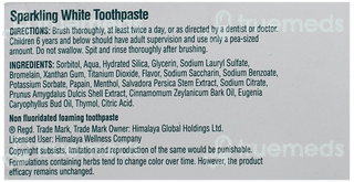 Himalaya Sparkling White Toothpaste 80Gm