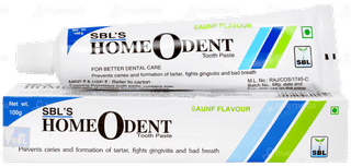 Sbl Homeodent Saunf Flavour Tooth Paste 100gm