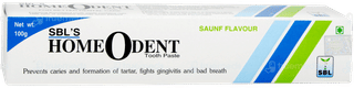 Sbl Homeodent Saunf Flavour Tooth Paste 100gm