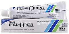 Sbl Homeodent Saunf Flavour Tooth Paste 100gm Sbl Homeodent Saunf Flavour Tooth Paste 100gm