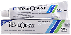 Sbl Homeodent Saunf Flavour Tooth Paste 100gm