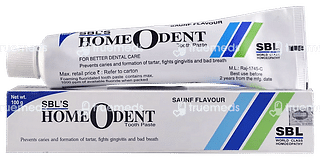 Sbl Homeodent Saunf Toothpaste 100 GM