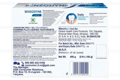 Sensodyne Fresh Gel Toothpaste 150 GM Buy 2 Get 1 Free