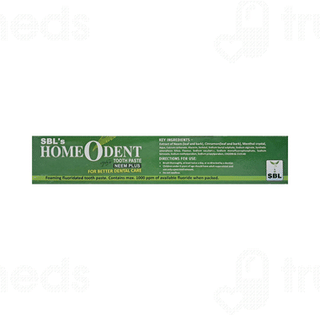Sbl Homeodent Neem Plus Tooth Paste 100gm