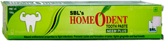 Sbl Homeodent Neem Plus Tooth Paste 100Gm