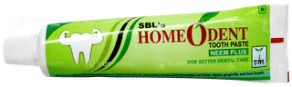Sbl Homeodent Neem Plus Tooth Paste 100Gm